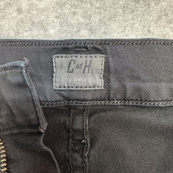 Citizens of Humanity Womens 28 Black Skinny Leg Stretch Denim Low Rise Zip Fly - Picture 6 of 14